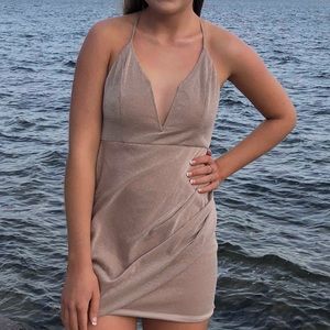 Gold Formal/Homecoming Dress